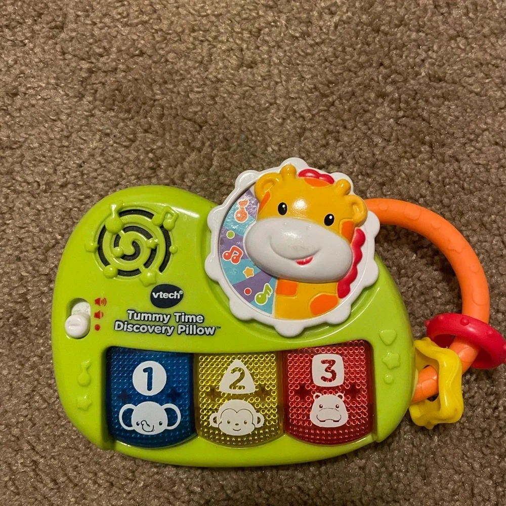 VTech Tummy Time Discovery Pillow